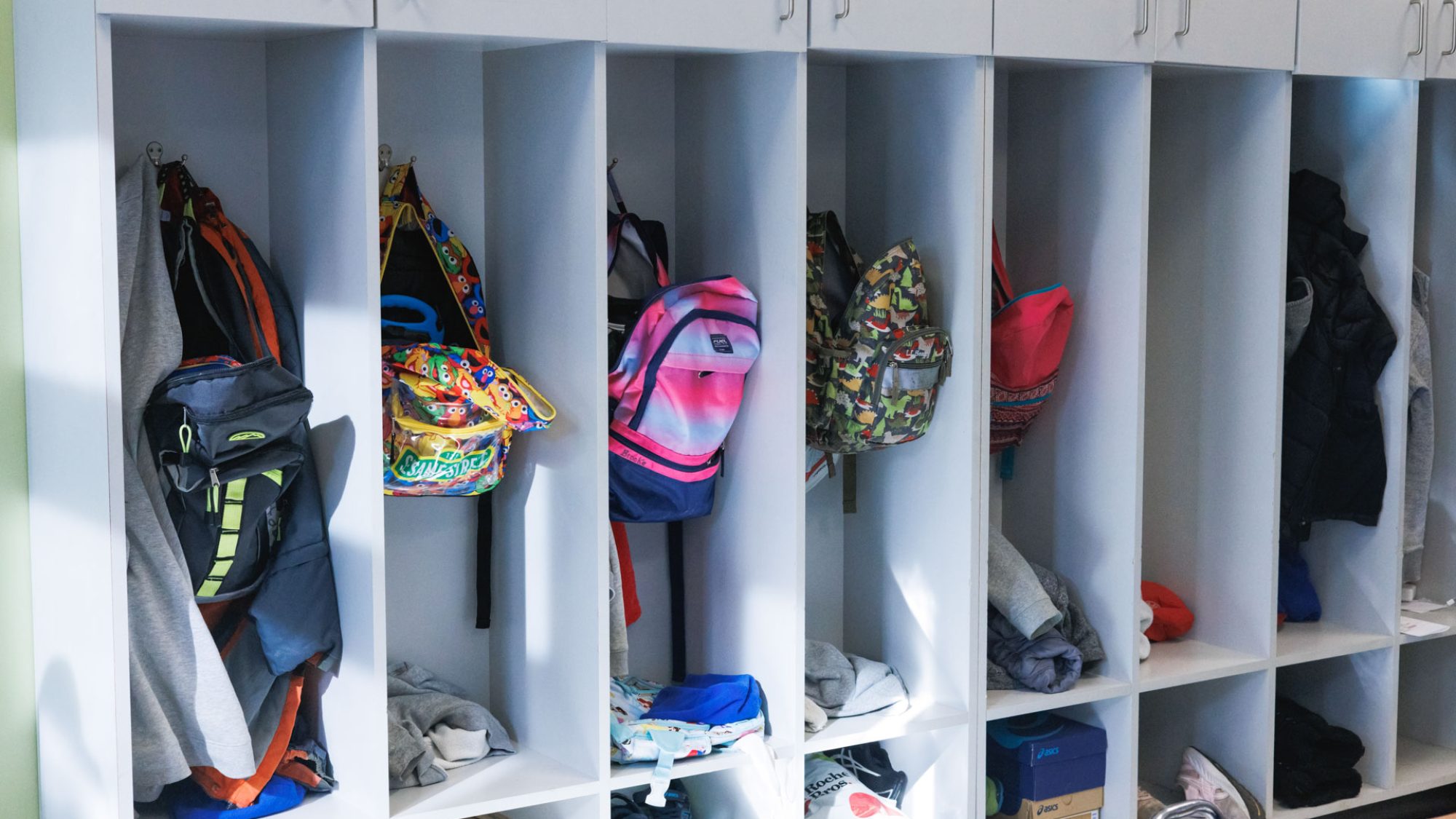 student clothes lockers